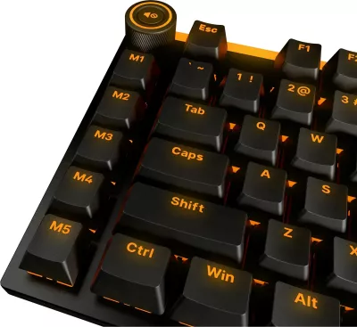 Tastierë gaming be quiet! Light Mount Silent Linear, USB, RGB, DE