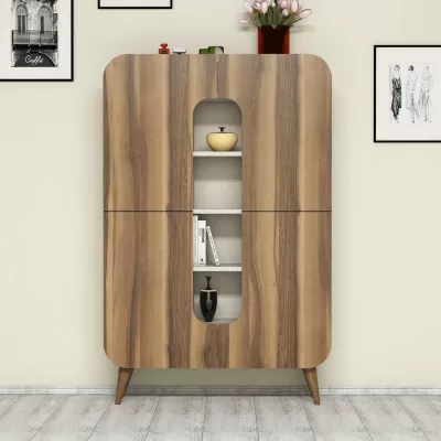 Dollap multifunksional Hanah Home, ngjyrë arr dhe krem, Mine
