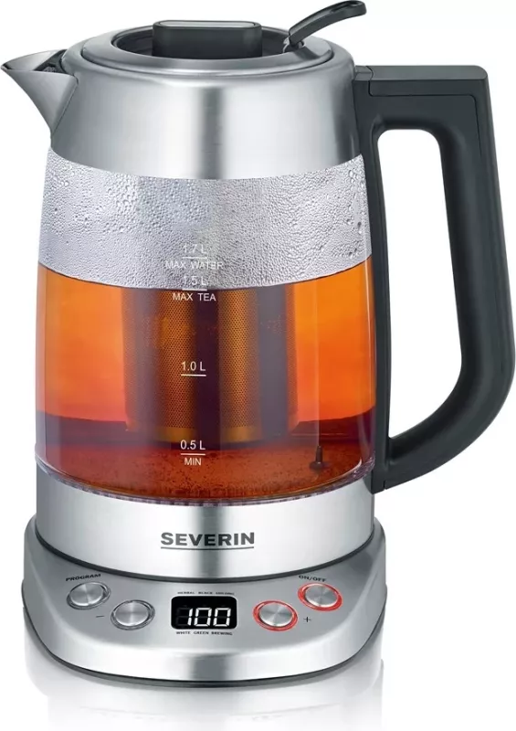 Ibrik elektrik Severin WK 3480, 1.7 L, 3000 W, Bardhë