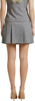Fund mini me pala për femra I am 95231, gri [Madhësia: M]