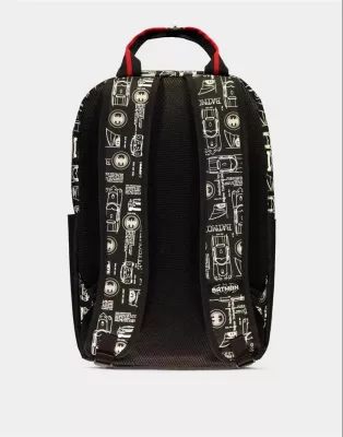 Çantë shpine Difuzed Batman AOP, për laptop deri 17 inç, e zezë