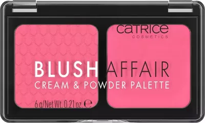 Paletë blush Catrice Blush Affair Cream & Powder Palette për femra 020 Pleasing Pink 6g