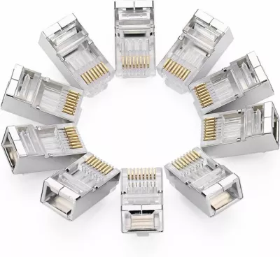 Konektor rrjeti RJ45 UGREEN 20333 Cat6 (paketë 10 copë)
