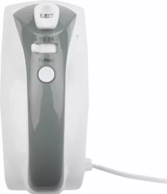Miksër dore ADLER AD4201G 300W, 5 shpejtësi, Turbo, me rrahëse dhe grep brumi, bardhë