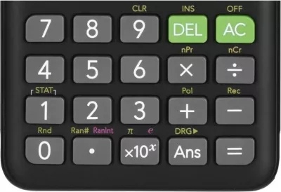 Kalkulator shkencor CASIO, i zi