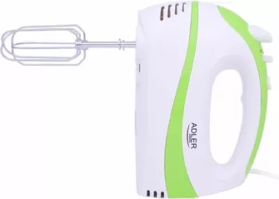 Mikser dore Adler AD4205g 300 W, 5 shpejtësi, Turbo, me 2 aksesorë, jeshile
