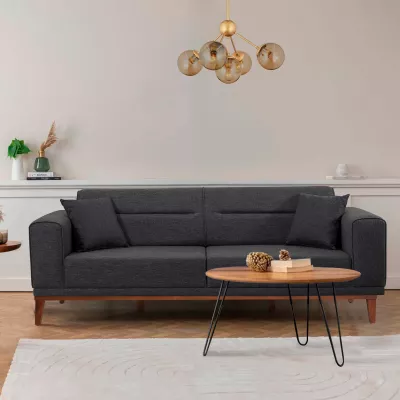Divan-krevat 3 vende, Atelier del Sofa, Liones 33, antracit