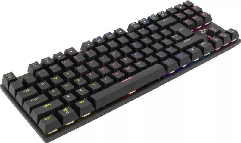 Tastierë mekanike White Shark Commandos GK-2106, RGB, wireless, English (US), e zezë
