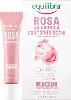 Krem për konturin e syve për femra Equilibra Rosa Lifting Eye Contour Cream 15ml