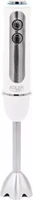 Blender dore ADLER AD4625W 850W/1500W 5 shpejtësi, turbo, çelik inox, bardhë
