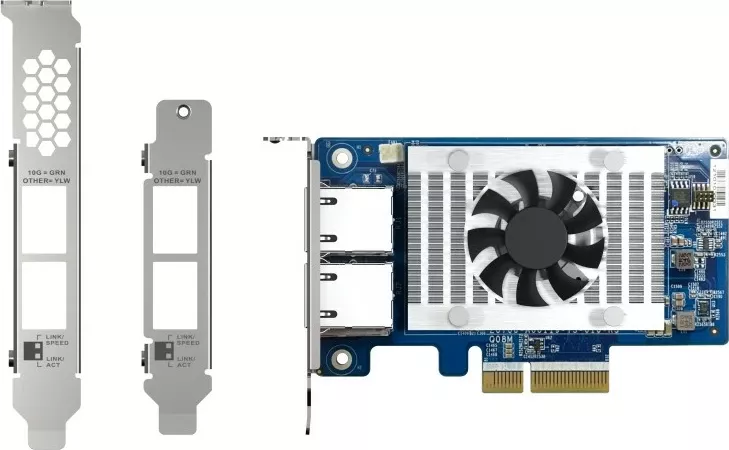 Kartë rrjeti QNAP QXG-10G2T-X710, PCI Express, 1000 Mbit/s