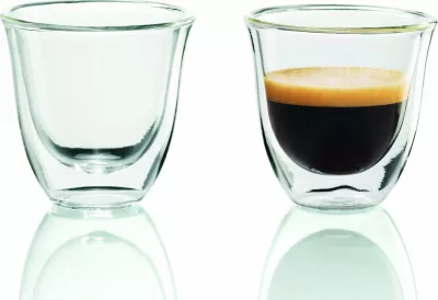 Gotë termike DeLonghi Thermoglas 5513214591 60 ml transparente set 2 copë