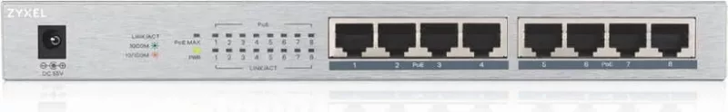 Switch Zyxel GS1008HP, 8 Porta PoE