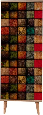 Organizues këpucësh melamine, ngjyrë sonama, FH8954.01, 50x38x135 cm