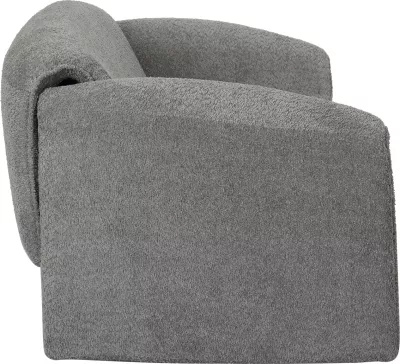 Divan 2-vendësh TREK FH9680.01 kornizë metali-gri pëlhurë 160x80x63Hcm