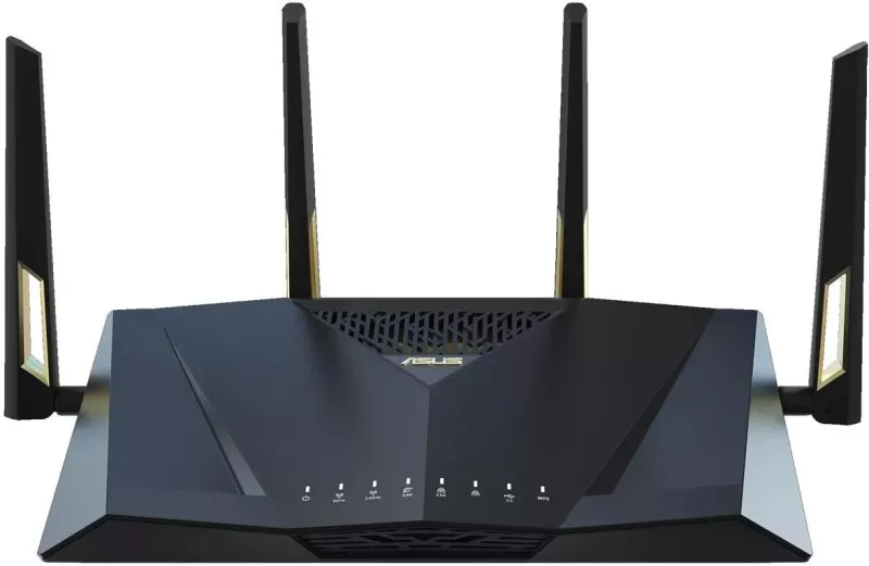 Ruter ASUS RT-AX88U, Gigabit Ethernet 2.4 GHz / 5 GHz, Wi-Fi 6, i zi