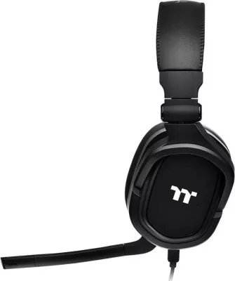 Kufje gaming Thermaltake Argent H5, me kabllo, mikrofon boom, ngjyrë e zezë