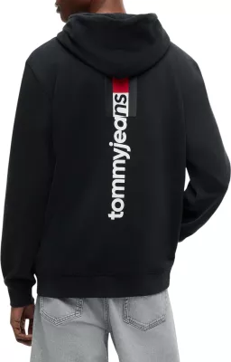 Duks me kapuç për meshkuj Tommy Hilfiger Jeans DM0DM23393, i zi [Madhësia: M]