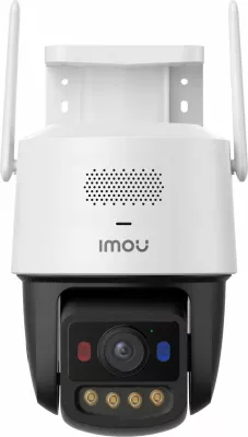 Kamerë IP IMOU Titan Pro 6MP Wi‑Fi 6 PoE Pan/Tilt, bardh/zi