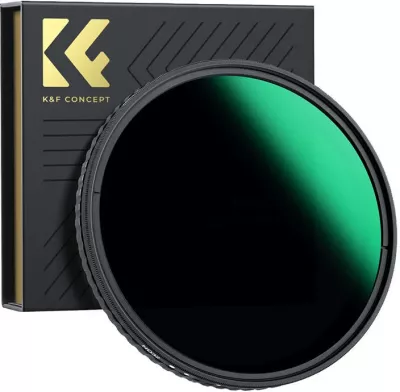 Filtër ND8-ND128 për kamera SLR K&F Concept Nano-X XV40, 46 mm