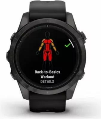 Orë sportive Garmin për meshkuj dhe femra, titanium