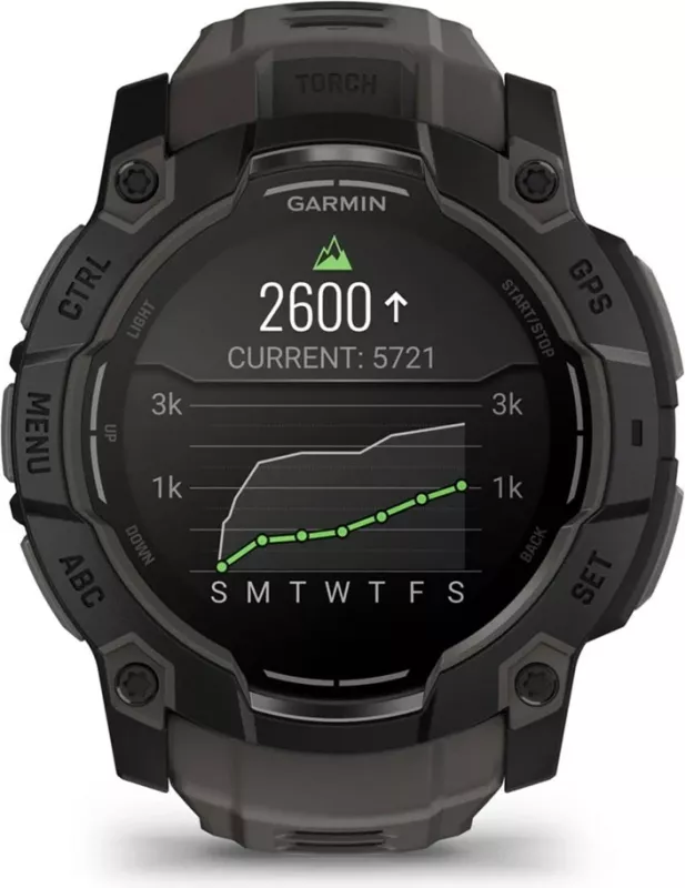 Smartwatch Garmin Instinct 3 AMOLED, 50 mm, GPS, i zi