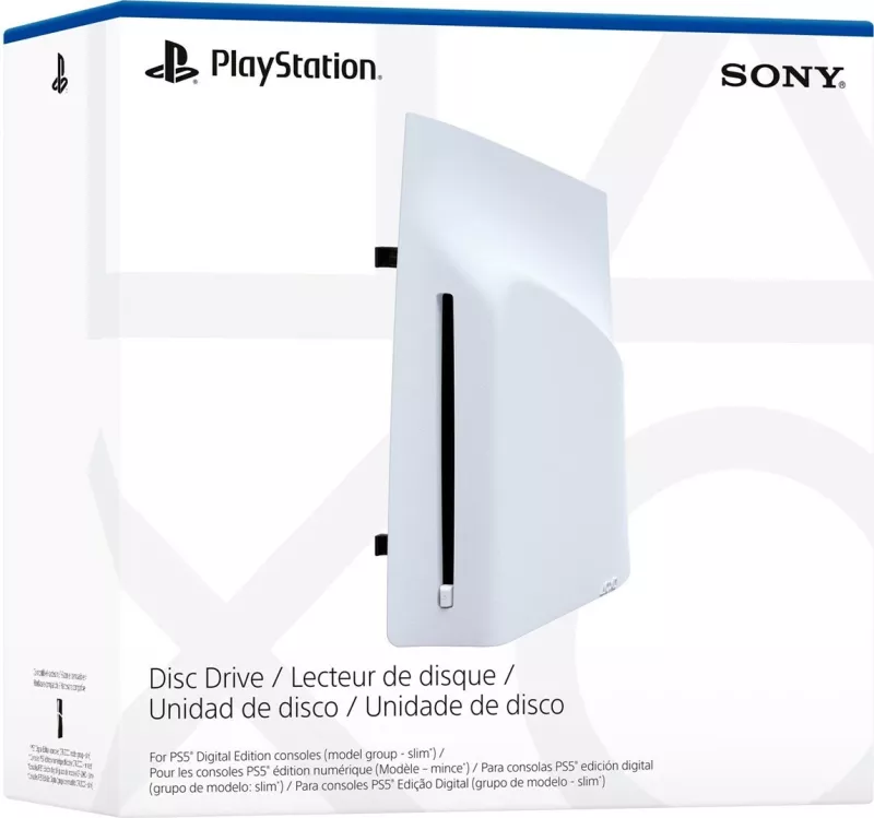Disk optik Sony për PS5 Digital Edition, Bardhë