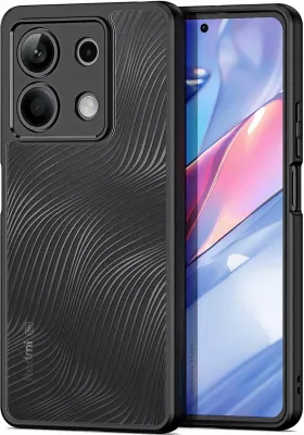 Mbështjellës Dux Ducis Aimo për Xiaomi Redmi Note 13 5G, i zi