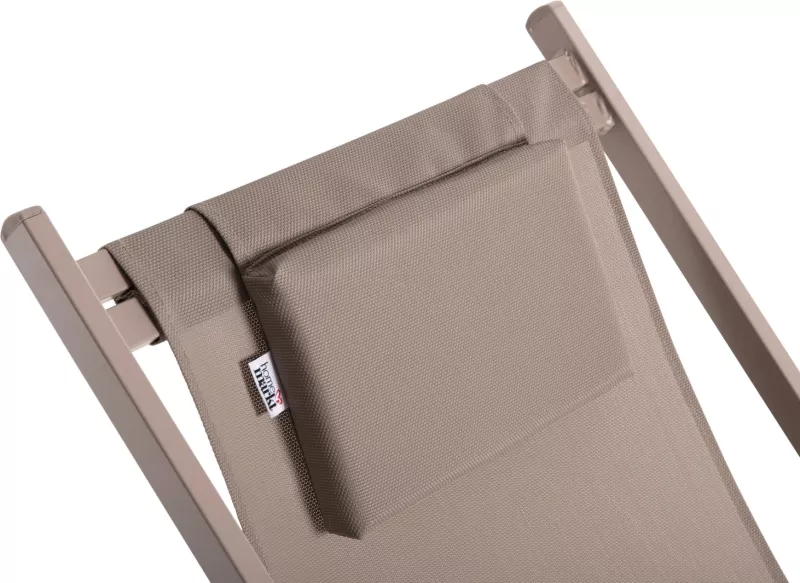 Karrige lounge profesionale KEA FH5076.03 alumin & textilene ngjyrë shampanje 59,5x102,5x94H cm