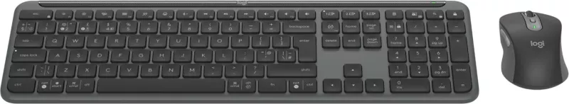 Tastierë me maus Logitech 920-012511, wireless, Bluetooth, QWERTY, graphite