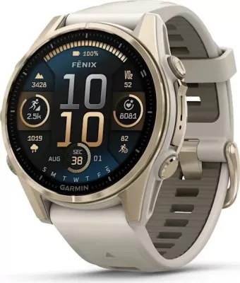Smartwatch Garmin fenix 8, 43 mm, 32 GB, AMOLED, Gri