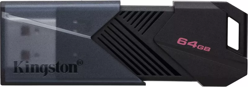 USB Portativ Kingston DataTraveler 64GB, USB 3.2 Gen 1, Ngjyrë Zezë