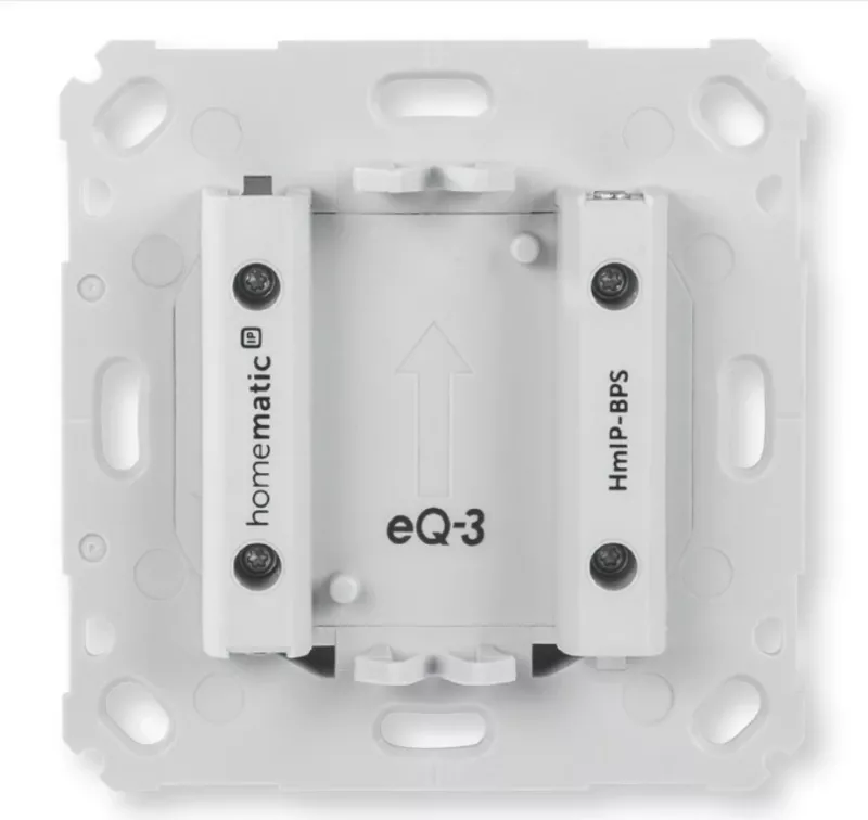 Pajisje furnizimi me energji eQ-3 Homematic IP për ndërprerës, e bardhë