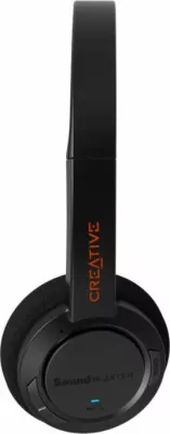 Kufje Creative Sound Blaster JAM V2 (51EF0950AA000), Bluetooth 5.0, on-ear, me mikrofon, ANC, 22 orë, të zeza