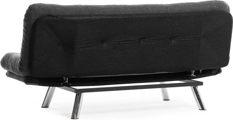 Divan-krevat 3 vendësh, Atelier del Sofa, Misa Small, ngjyrë gri e errët