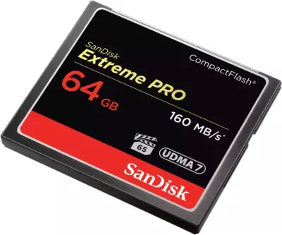 Kartelë memorie CompactFlash SanDisk Extreme PRO SDCFXPS-064G-X46 64GB UDMA 7 VPG-65 160/150MB/s
