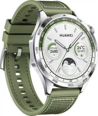Smartwatch Huawei WATCH GT 4, 32 GB, AMOLED, Wi-Fi, GPS, ngjyrë e gjelbër