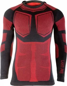 Bluzë termoaktive LAHTI PRO L4120505 2XL/3XL e zezë-kuqe