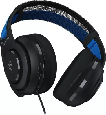 Kufje gaming Turtle Beach Atlas 200 PS, me kabllo 3.5 mm, 50 mm, mikrofon flip-to-mute, të zeza