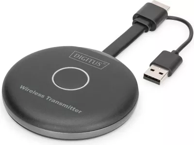 Transmetues HDMI pa tela Digitus DS-55317, 1920x1080, 50m, Wi-Fi, zi/gri