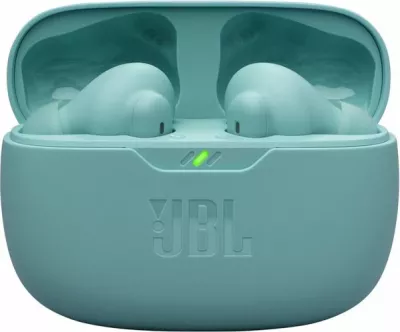 Kufje wireless JBL Wave Beam 2, ANC, Bluetooth 5.3, 40 orë, IP54, blu, me kuti karikimi
