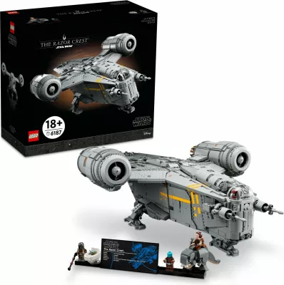 Set ndërtimi LEGO Star Wars The Razor Crest, 6187 pjesë, plastikë, shumëngjyrësh