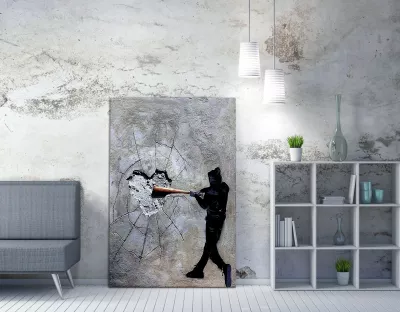Pikturë dekorative në kanavacë Wallity, WY45, 70x100cm