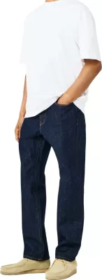 Xhinse për meshkuj Only & Sons ONSEDGE Straight Rinse 4942, denim blu e errët
