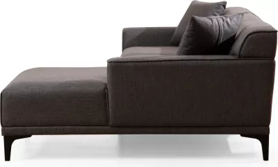 Këndare Petra R, ngjyrë antracit, Atelier del Sofa