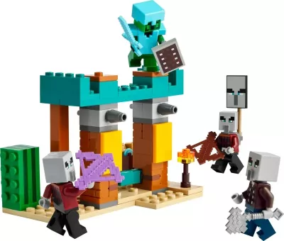 Set LEGO Minecraft 21267 The Illager Desert Patrol