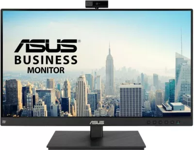 Monitor LED, Asus, BE24EQSK, 23.8" Full HD IPS, me kamerë 2MP, mikrofon dhe altoparlantë, VESA 100x100, i zi