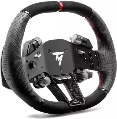Timon për simulator garash Thrustmaster Hypercar Wheel Add-On, 25 butona, kompatibil me baza T818/T598, i zi