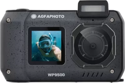 Kamerë kompakte AgfaPhoto WP9500, 4K, rezistente ndaj ujit, e zezë