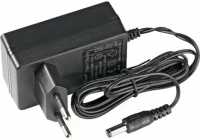 Adapter rryme MIKROTIK SAW30-240-1200GA 24V 1.2A, konektor i sheshtë, i zi